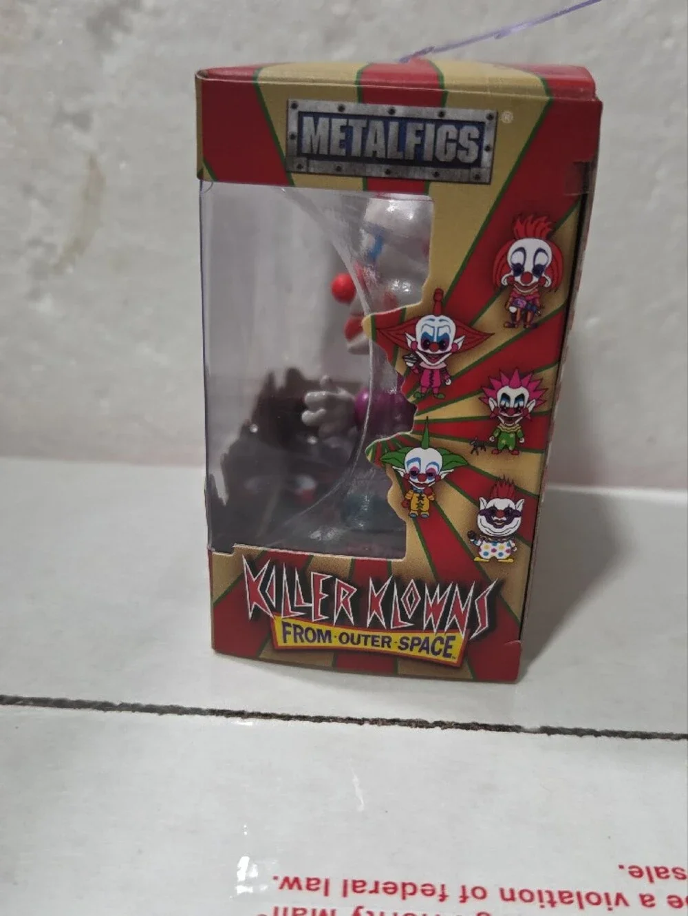 Jada Slim Killer Klowns Figure - Pink, White, Red